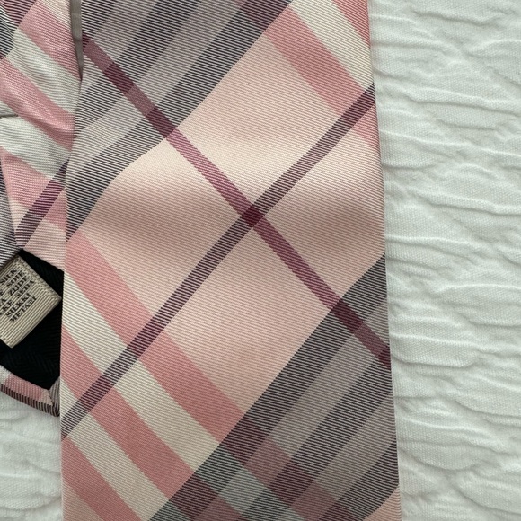 Burberry tie, used and decent condition. Few spots. - Picture 2 of 3